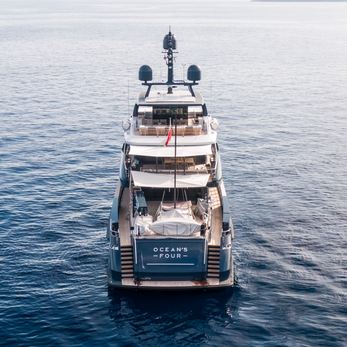 Ocean's Four yacht exterior 5