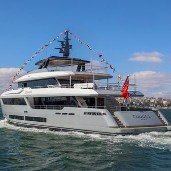 Cabana yacht exterior 5