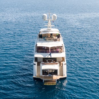 Serenity yacht exterior 5