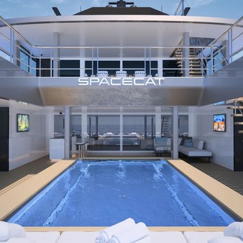 Space Cat yacht interior 2