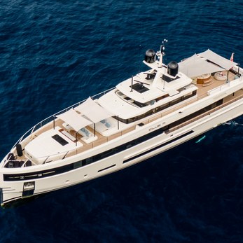 Club M yacht exterior 2