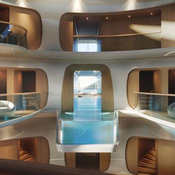 Hive yacht interior 4