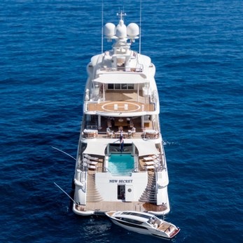 New Secret yacht exterior 5