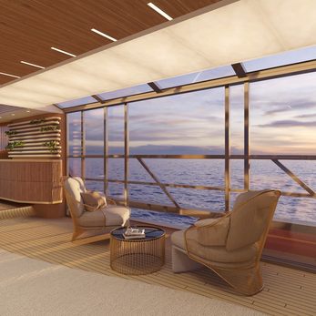 Wedge yacht interior 5