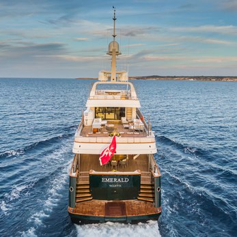 Emerald yacht exterior 5