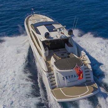 Skyfall yacht exterior 5