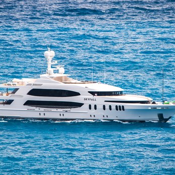 Skyfall yacht exterior 5