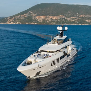 Ouranos yacht exterior 2