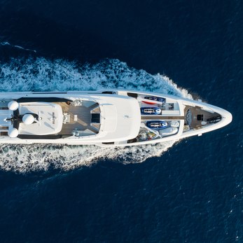 Ouranos yacht exterior 3