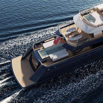 Les Cinq yacht exterior 5