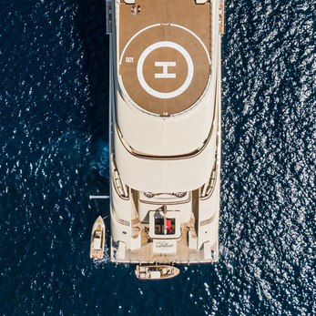 Dilbar yacht exterior 4