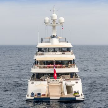 Aurora yacht exterior 4