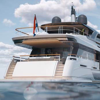 Project May yacht exterior 5