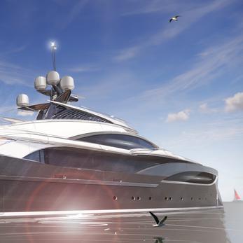 Maddam C yacht exterior 2