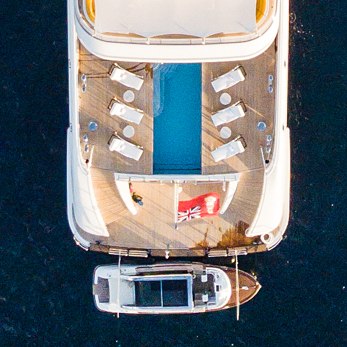 Aquarius yacht exterior 5