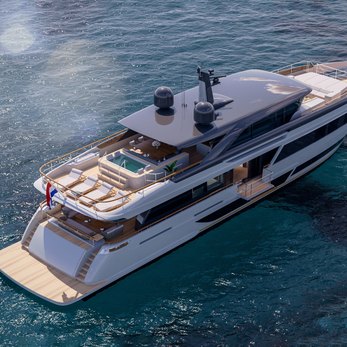 Project May yacht exterior 4