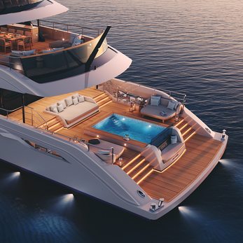 Project Grace yacht exterior 4