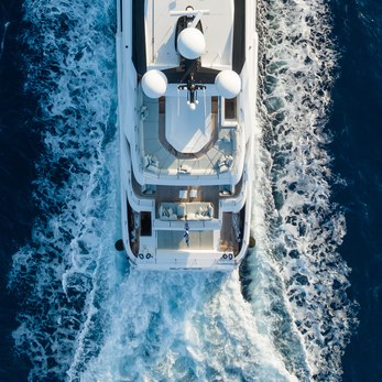 Ouranos yacht exterior 5