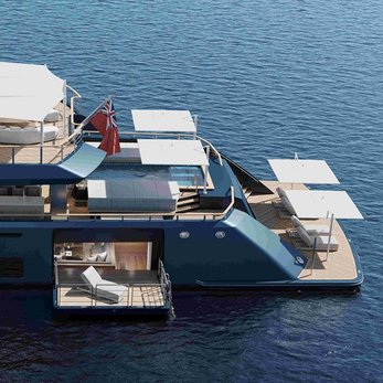 Les Cinq yacht exterior 4