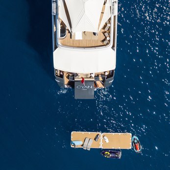 Cyan yacht exterior 4