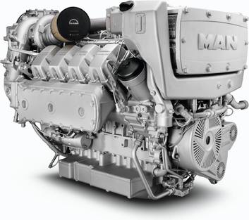 MAN   D2868 LE425 Medium Duty Engine