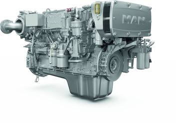 MAN   D2676 LE435 Medium Duty Engine