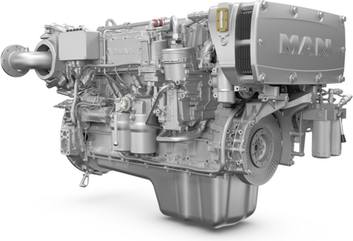 MAN   D2676 LE435 Medium Duty Engine