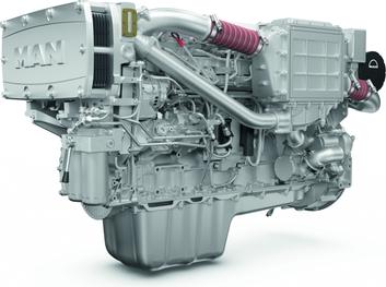 MAN   D2676 LE435 Medium Duty Engine