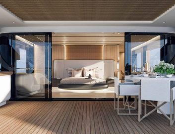 Benetti B.Now 52M , Accommodation