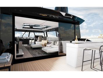 Ferretti 1000 Skydeck, Fly Deck/Sportdeck