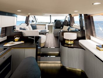 Azimut 55 Gen 3, Interior