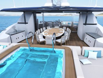 Cantiere delle Marche Deep Blue 141 , Fly Deck/Sportdeck