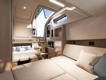 Beneteau Gran Turismo 35 Mk2, Interior