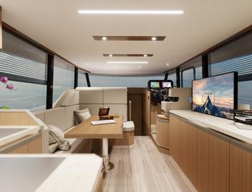 Greenline 42, Interior