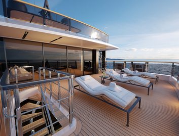 Benetti B.Yond Limited Edition, Deck Area