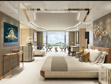 Amels 60, Accommodation