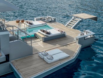 Riva 54Metri, Beach Club