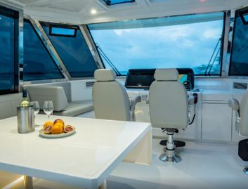 Aquila 54 Yacht, Helm Station