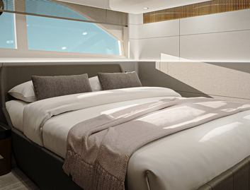 Fairline Targa 47 GT Mk2, Accommodation