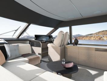 Princess F54, Helm Station