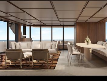 Sanlorenzo SL110 Asymmetric, Interior