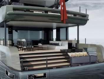 Cantiere delle Marche Raw 102 , Deck Area