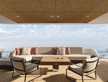 Azimut Grande 36M Evo Gen 2, Deck Area