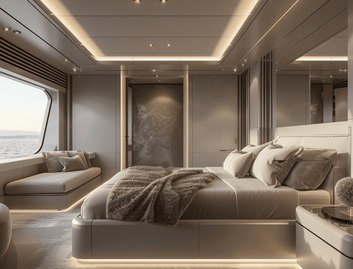 Bering Yachts Expedition Series BC80 , Accommodation