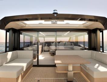 Saxdor 460 GTC , Deck Area