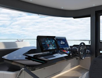 Absolute Navetta 62 , Helm Station