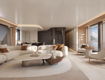 Bering 110, Interior
