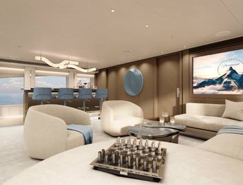 Heesen 5700 Aluminium, Interior