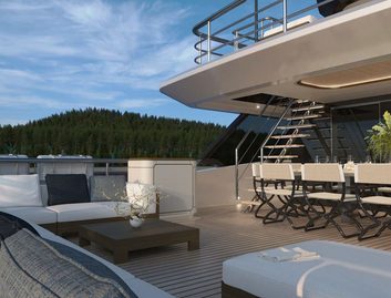 Bering Yachts Bering 165 , Deck Area