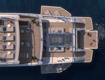 Sanlorenzo 52 Steel NEO  Mk2, Deck Area